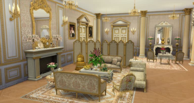21+ Luxy Sims 4 Royal Furniture CC Packs Fit for a Monarch