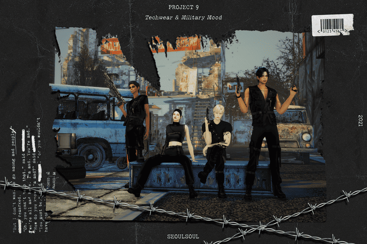 sims 4 military techwear gear cc