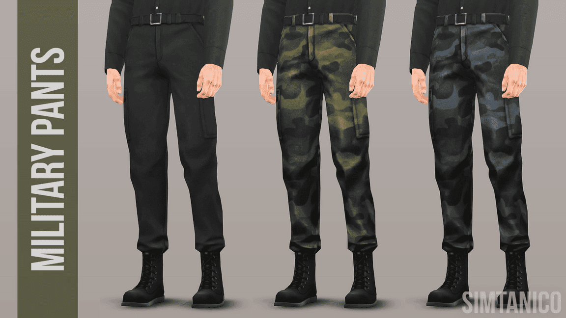 sims 4 military pants cc