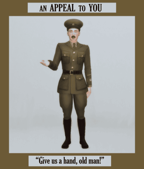 sims 4 military legacy uniform cc 