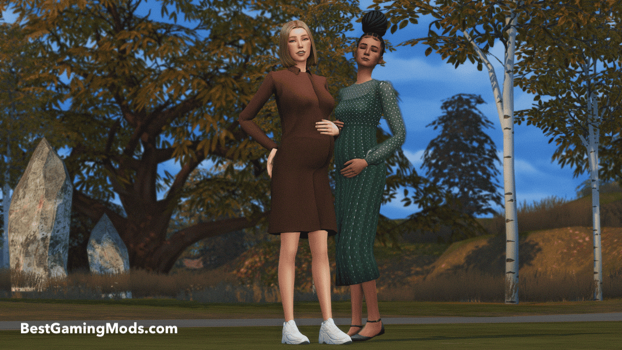 sims 4 maternity dresses cc