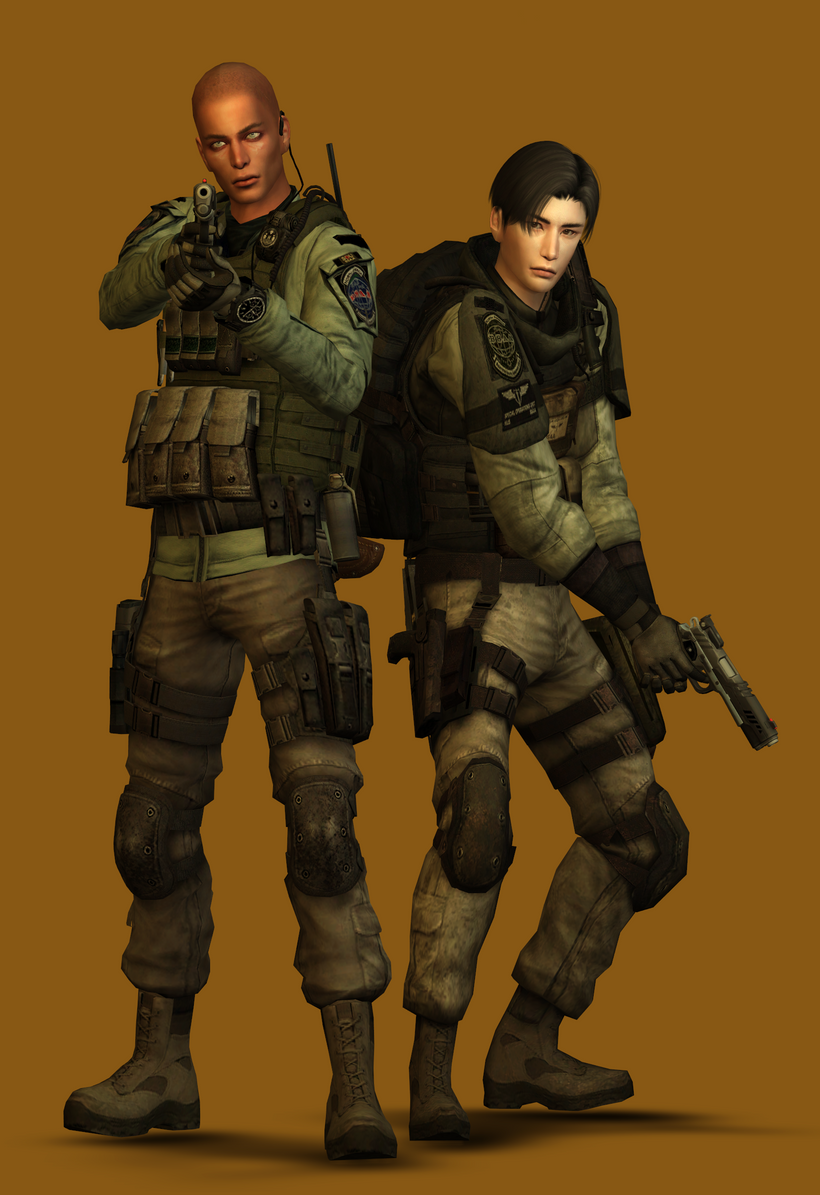 sims 4 military gear cc resident evil uniform