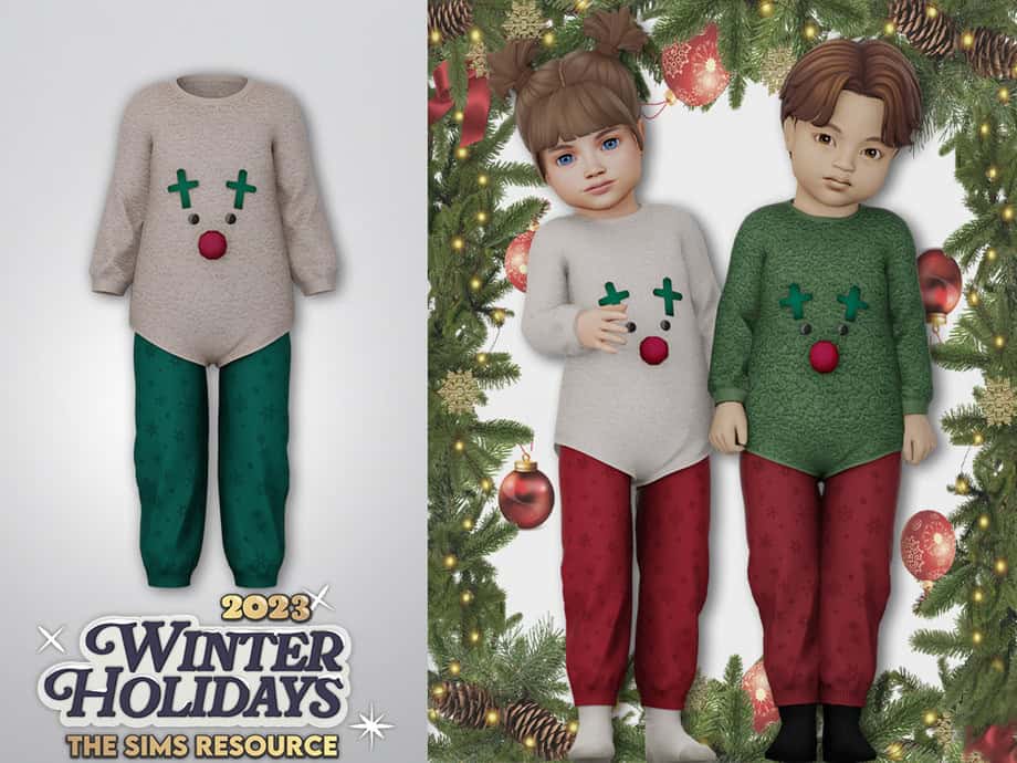 Sims 4 Christmas CC talarian