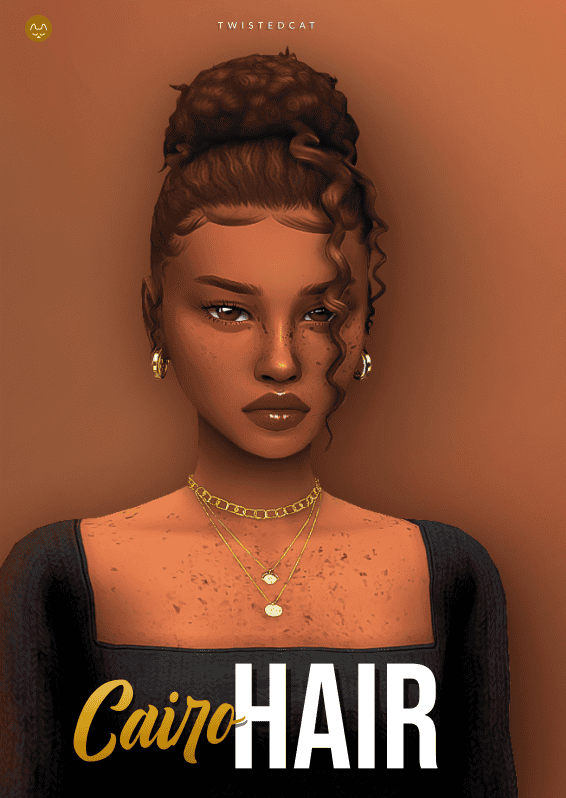 Sims 4 Curly Hairstyles Cairo