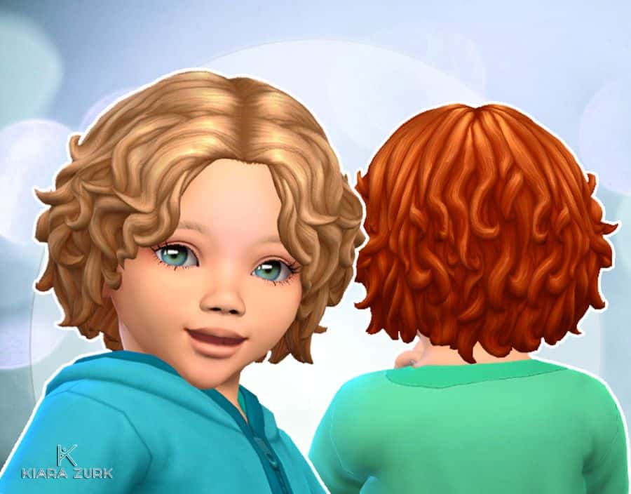 Sims 4 Curly Hairstyles Luke