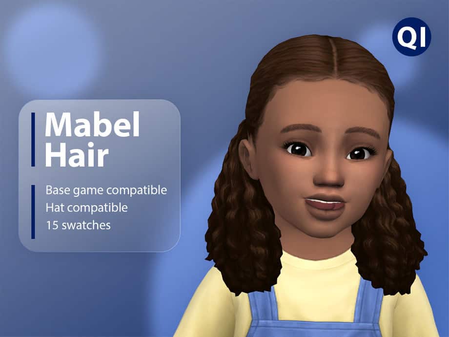 Sims 4 Curly Hairstyles Mabel