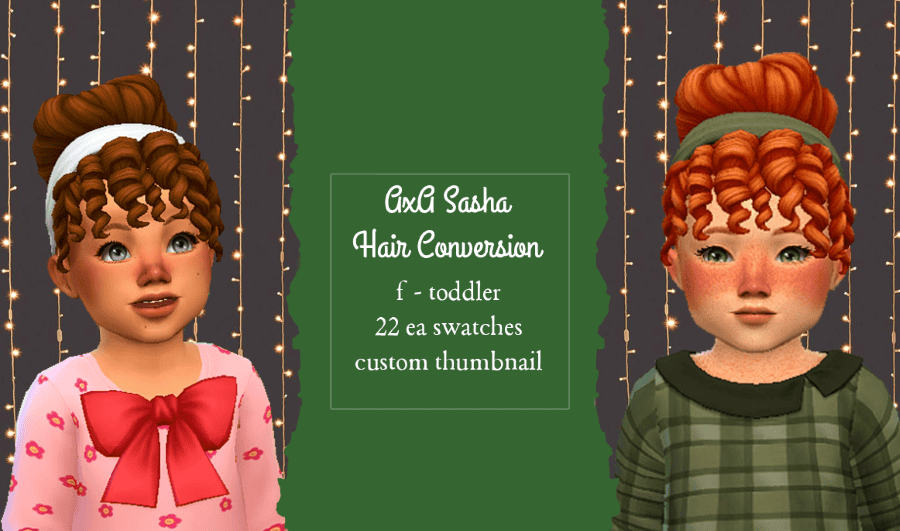 Sims 4 Curly Hairstyles Sasha