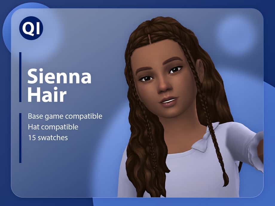 Sims 4 Curly Hairstyles Sienna