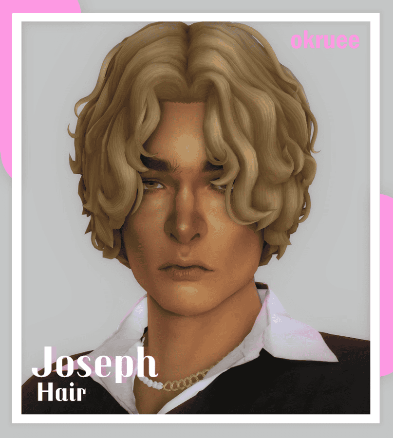 Sims 4 Curly Hairstyles joseph